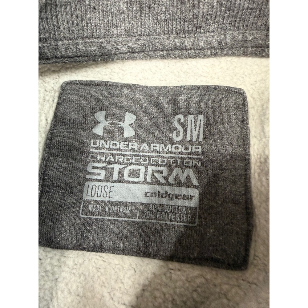 Under Armour University of Delaware Storm Charged Sweatshirt Mens Small Gray - Picture 4 of 8